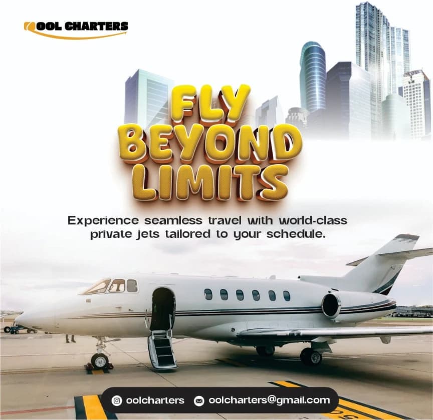 OOL Charters Posters: Fly beyond limits